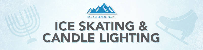 KAJY Ice Skating & Menorah Candle Lighting