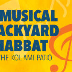 A Musical Backyard Shabbat Service on the Kol Ami Patio