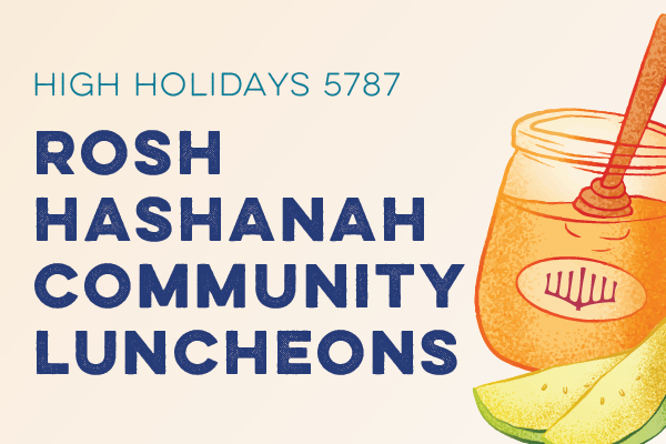 Rosh Hashanah Luncheons