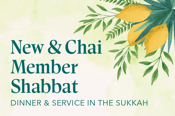 New & Chai Member Appreciation Dinner