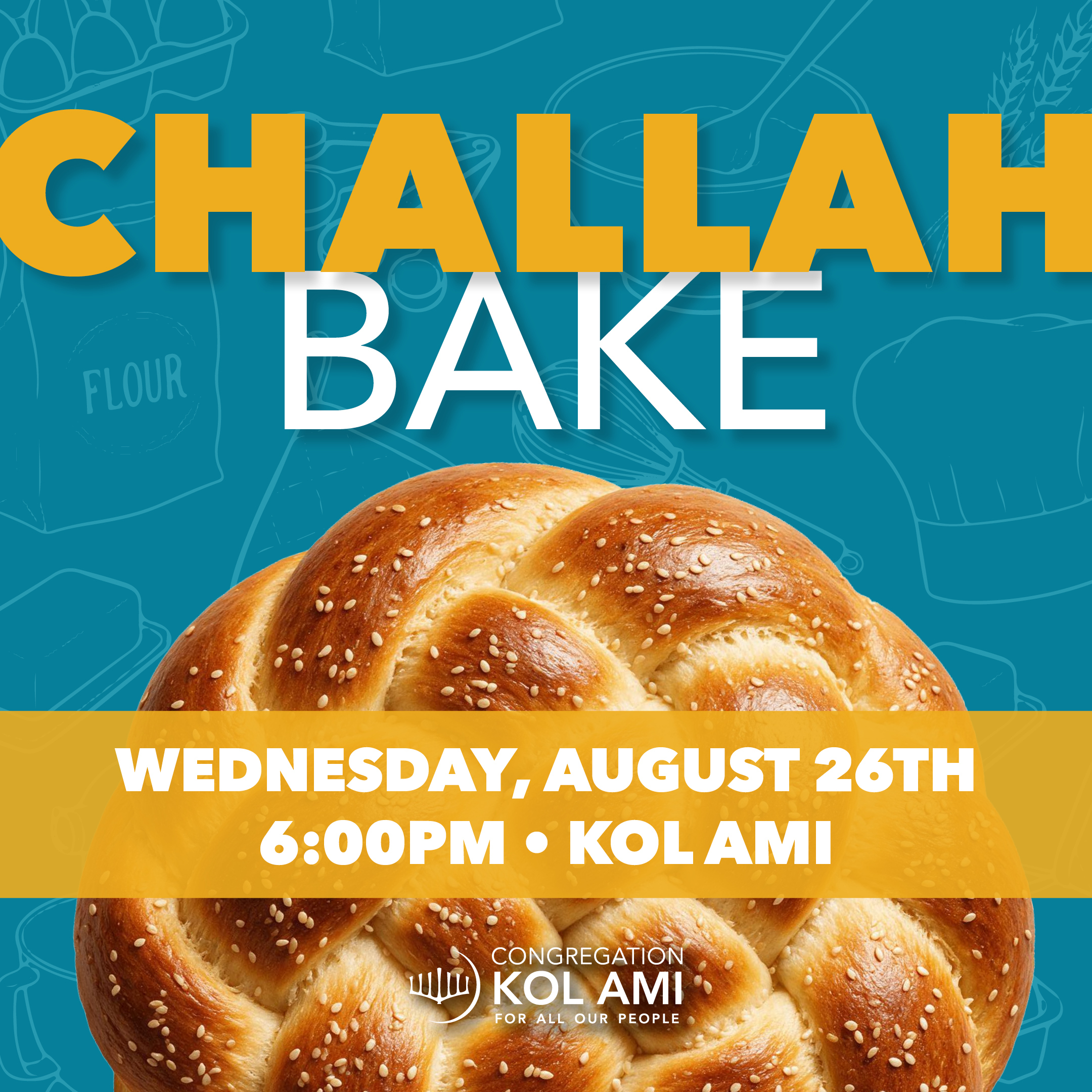 Challah Baking Class