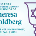 Kiddush in Memory and in Honor of Theresa Goldberg