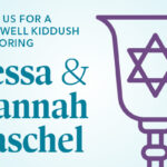 Farewell Kiddush Honoring Tessa & Hannah Vaschel