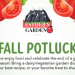 Esther's Garden Fall Potluck